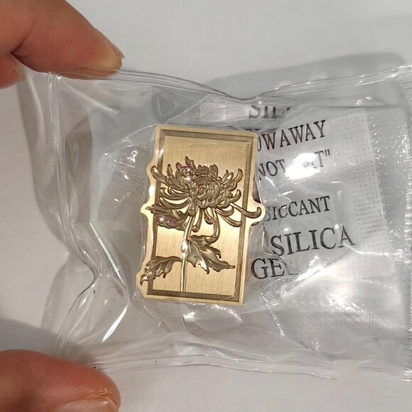 7pcs Flower Wax Seal Stamp Kit - Floral Wax Seal Stamp Heads and Wooden Handles - Picture 5 of 9